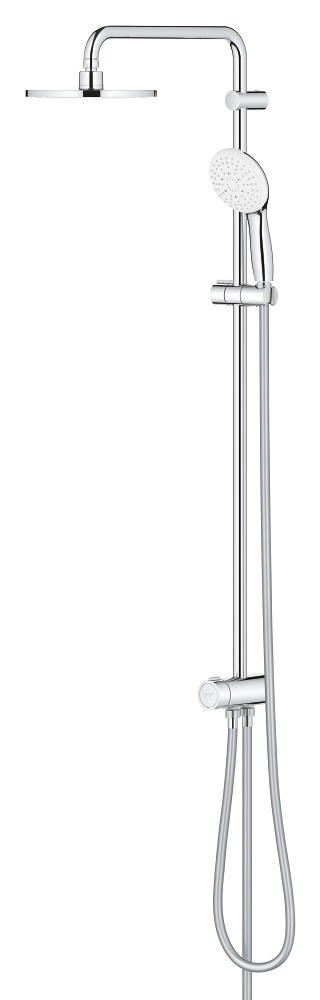 flexibles duschsystem mit umsteller zur wandmontage