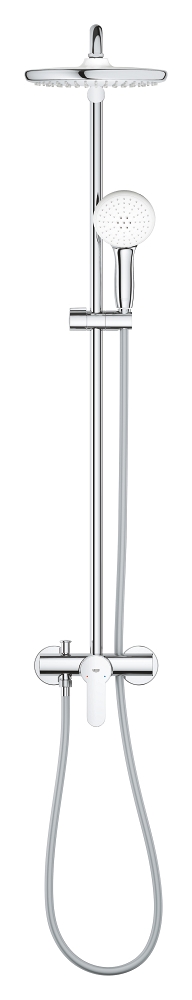 duschsystem mit einhebelmischer zur wandmontage