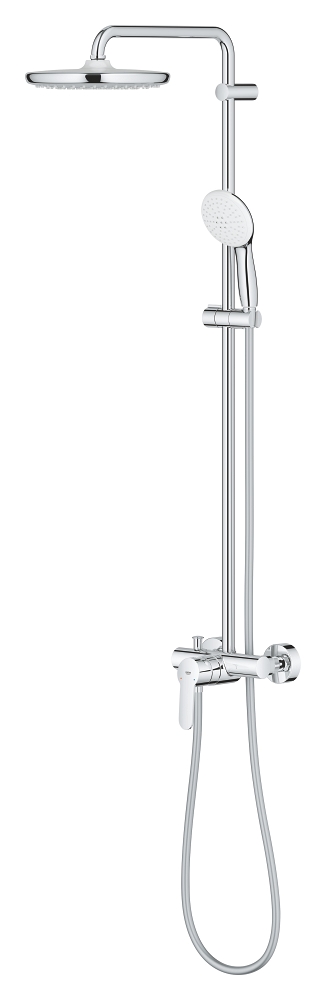 duschsystem mit einhebelmischer zur wandmontage
