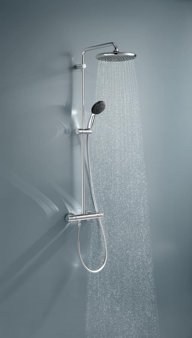 duschsystem mit thermostat