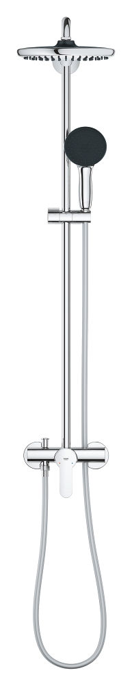 duschsystem mit einhebelmischer zur wandmontage