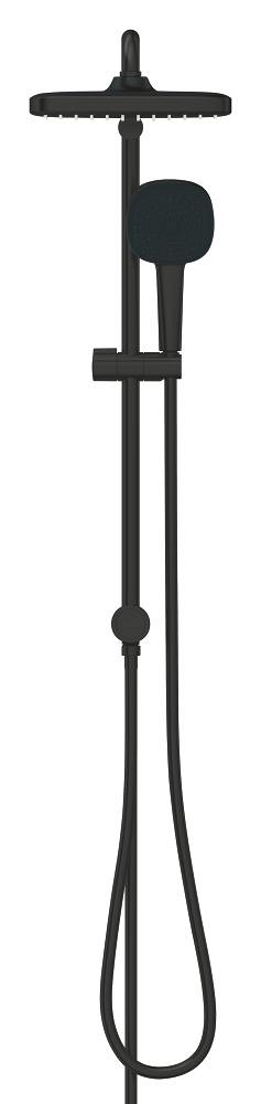 flexibles duschsystem mit umsteller zur wandmontage