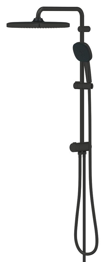 flexibles duschsystem mit umsteller zur wandmontage