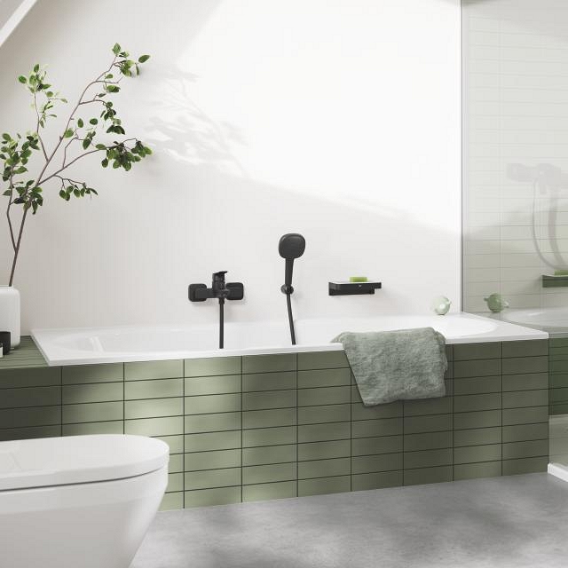 badewannenarmatur - wandmontage