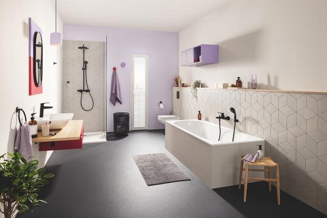 badewannenarmatur - wandmontage