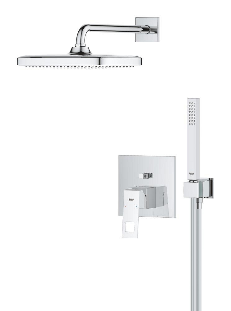 verdecktes duschsystem mit tempesta 250 cube