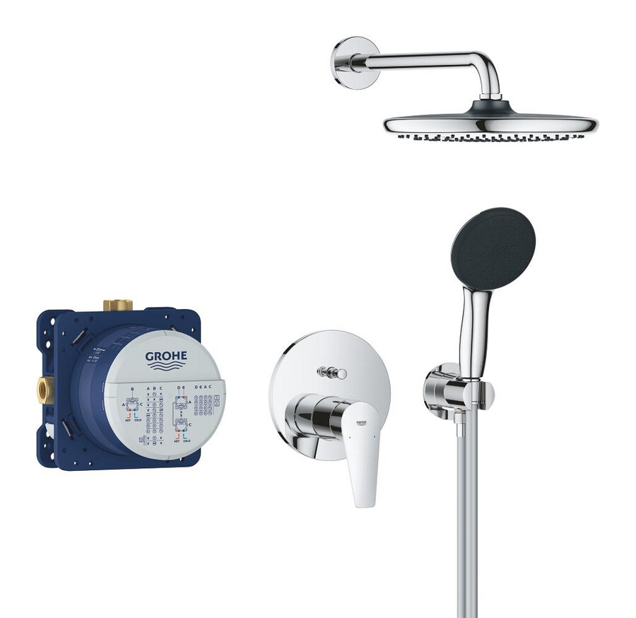 duschsystem – verdeckt – mit vitalio start 250