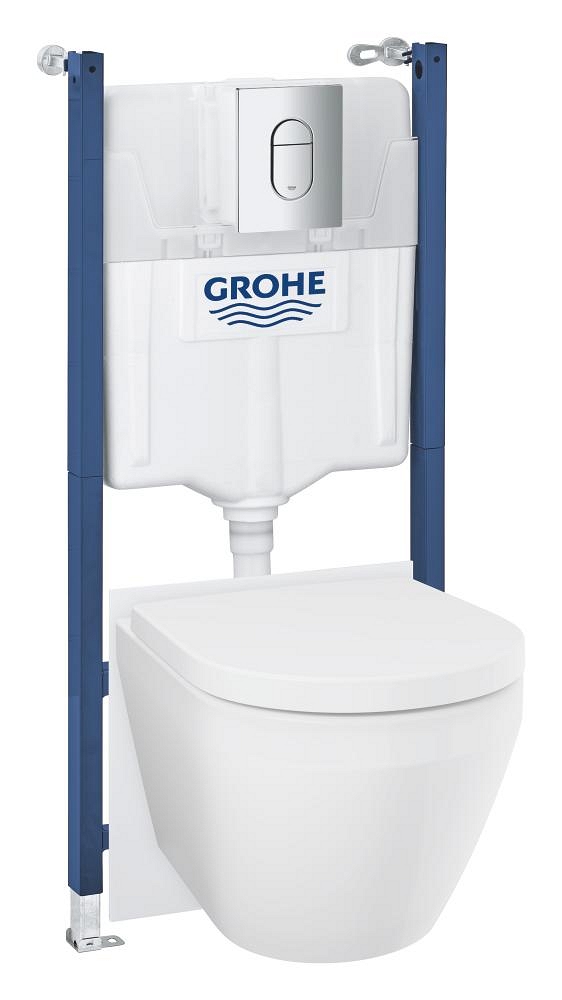 5-in-1-set für wc – 113 m – solido – euro-keramik – arena cosmopolitan betätigungsplatte chrom
