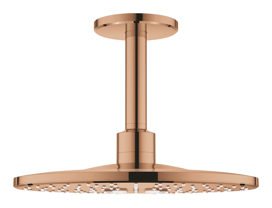 kopfbrause-set deckenmontage 142 mm 2 strahlarten