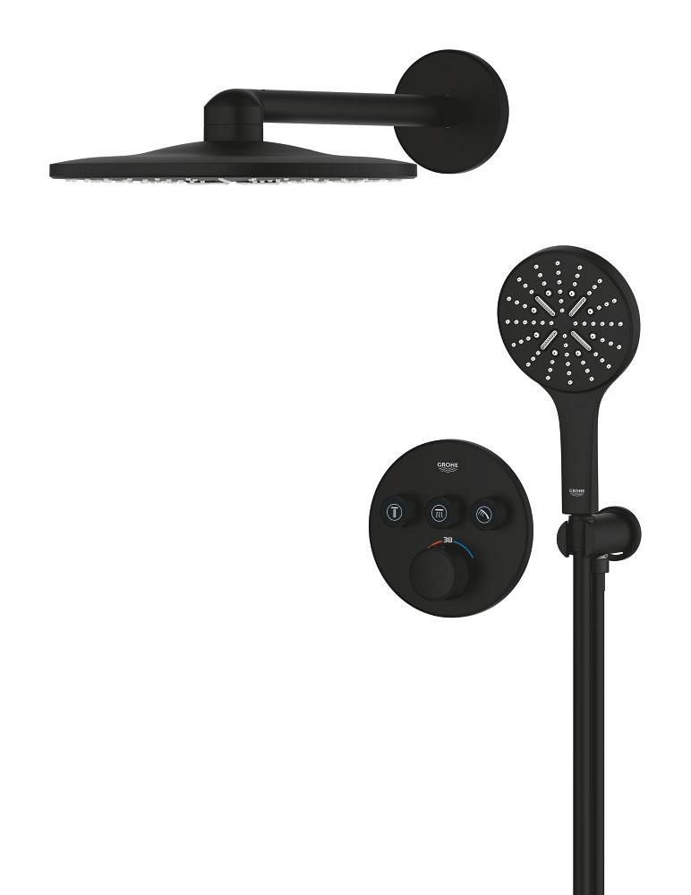 verdecktes duschsystem mit rainshower smartactive 310