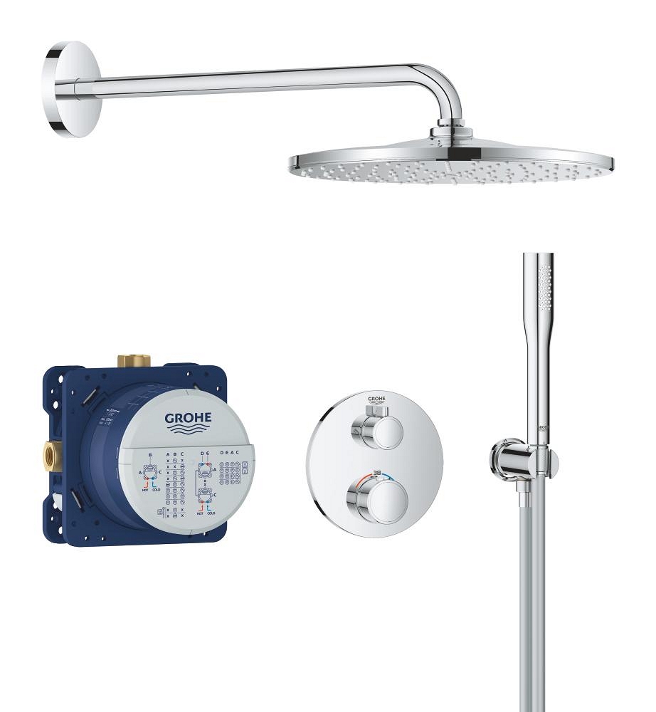 verdecktes duschsystem mit rainshower mono 310